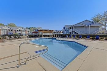 Two sparkling swimming pools